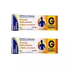 Diclofenaco Dietilamônio 10mg Gel Neo Quimica 60g - Qualimed