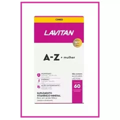 Suplemento Lavitan A-Z Mulher Com 60 Comprimidos - Cimed na internet