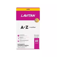 Suplemento Lavitan A-Z Mulher Com 60 Comprimidos - Cimed - Qualimed