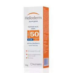 Protetor Solar Facial Helioderm Suncare Fps 50 Facial C/50g - comprar online