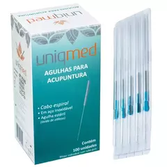Agulha para Acupuntura 0,20x15mm - Uniqmed - Caixa com 100 na internet