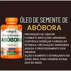 Óleo De Semente De Abóbora 1000mg - 120 cap - Katiguá na internet
