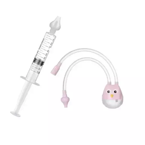 Kit 1 Seringa E 1 Aspirador Lavagem E Limpeza Nasal Bebês - comprar online