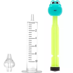 Lavador Nasal Dino - Seringa Silicone Catarro Sinusite Buba na internet
