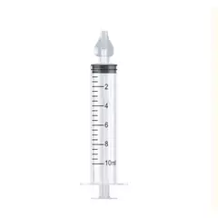 Imagem do Kit 1 Seringa E 1 Aspirador Lavagem E Limpeza Nasal Bebês