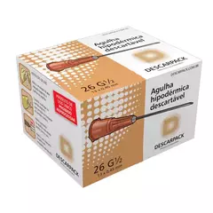 Agulha Hipodérmica Com 50 Unidades Descarpack na internet