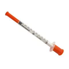 Seringa de insulina 1ml 8.0x0,30mm com agulha fixa - Descarpack Medix 30g