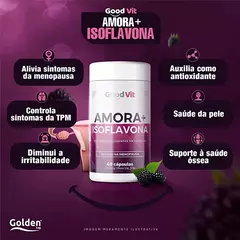 Amora + Isoflavona 60 Capsulas menopausa - Good Vit na internet