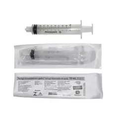Seringa Descartável 10ml Lock Descarpack - Qualimed