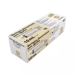 Seringa Descartável 10ml Luer Slip Descarpack - 100 Unidades na internet