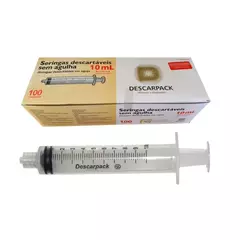 Imagem do Seringa Descartável 10ml Lock Descarpack