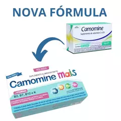 Kit 4 - Camomine Mais Vitaminas Nova Embalagem - Arte Nativa - Qualimed