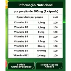 Kit C6un Complexo B C100 Capsúlas C Vitamina B12 Good Vit - Total 600 Cápsulas - Qualimed