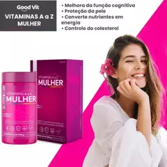 Vitaminas A a Z + Colágeno Good Vit: Mais Energia e Beleza em 60 Cápsulas - loja online