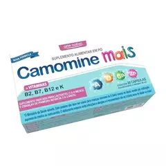 Kit 2 Camomine Mais Vitaminas Nova Embalagem - Arte Nativa na internet