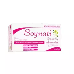 Soynati Com 30 Cápsulas - Isoflavonas De Soja - Menopausa - Qualimed