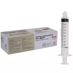 Seringa Descartável 10mL Bico Lock Descarpack - comprar online
