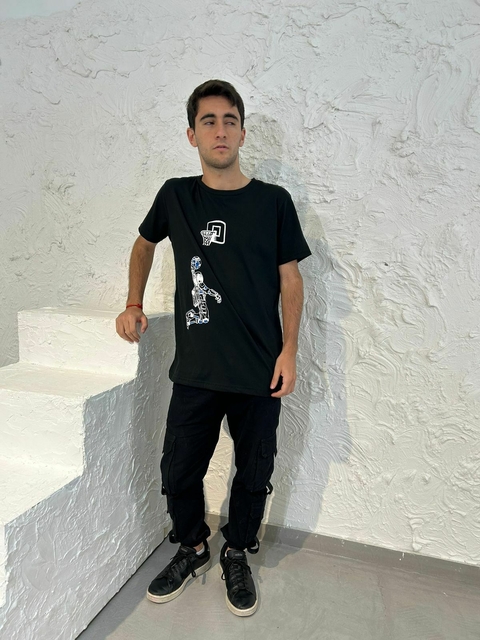 Remera Oversize Basquet Unisex