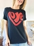 Remera love con brillos - PACCA MAYORISTA