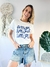 Remera con brillos amor - tienda online