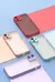 Capas para Iphone Luxo, Matte Clear Square TPU
