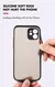 Capas para Iphone Luxo, Matte Clear Square TPU - Alitech It