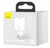 Fonte Carregador Celular Tipo C Turbo 20W Super Si Quick Charger Branco Baseus