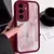 Capa de telefone rosa gradiente borboleta para seu Samsung Galaxy - loja online