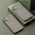 Capas para Iphone Luxo, Matte Clear Square TPU - loja online