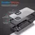 Capas para Iphone Luxo, Matte Clear Square TPU - loja online