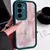 Capa de telefone rosa gradiente borboleta para seu Samsung Galaxy na internet