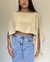 Cropped Capa Multiformas Areia - comprar online