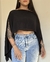 Cropped Capa Multiformas Preto - comprar online