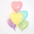 Globo corazon pastel