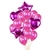 Set de globos fucsia