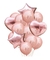 Set de globos Rosa Gold