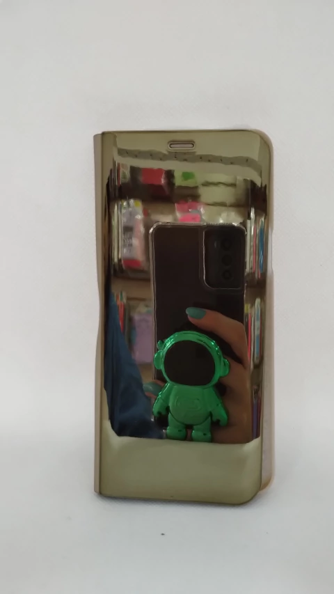 CASE ESPELHADA DOURADA S9