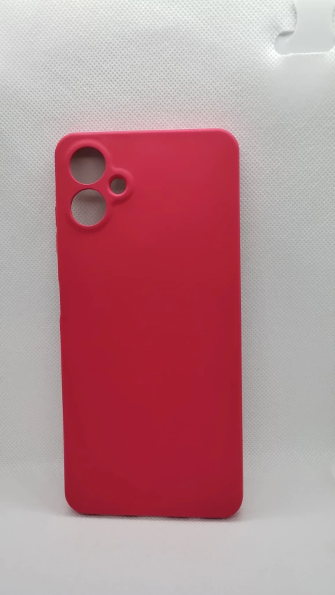 Capa Case Vermelho Intenso para Samsung Galaxy A06 - Destaque e Proteção