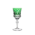 Taça Licor em Cristal Verde - comprar online