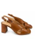 Sandália Salto Bloco Camel - comprar online