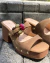 Tamanco Martina Fivela Marmorizada - Loulou Shoes