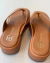 Tamanco Plataforma Chestnut - Loulou Shoes