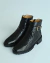 Bota Aline Python Preto - comprar online