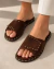 Papete Camurça Portobelo Brownie - comprar online