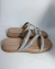 Mule Rasteira Strass Prata - Loulou Shoes