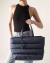 Imagem do Bolsa Shopping Grande Nylon Fluffy Azul