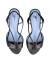 Sandália Tarsila Ying Yang Preto e Branco - Loulou Shoes