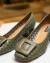 Sapato Marcia Verde Verniz - comprar online