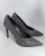 Scarpin Aveludado Cinza Rocca - comprar online