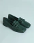 Loafer Rebecca Couro Musgo - Loulou Shoes